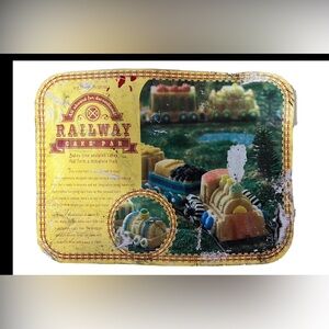 Railway Cake Pan with Train Design